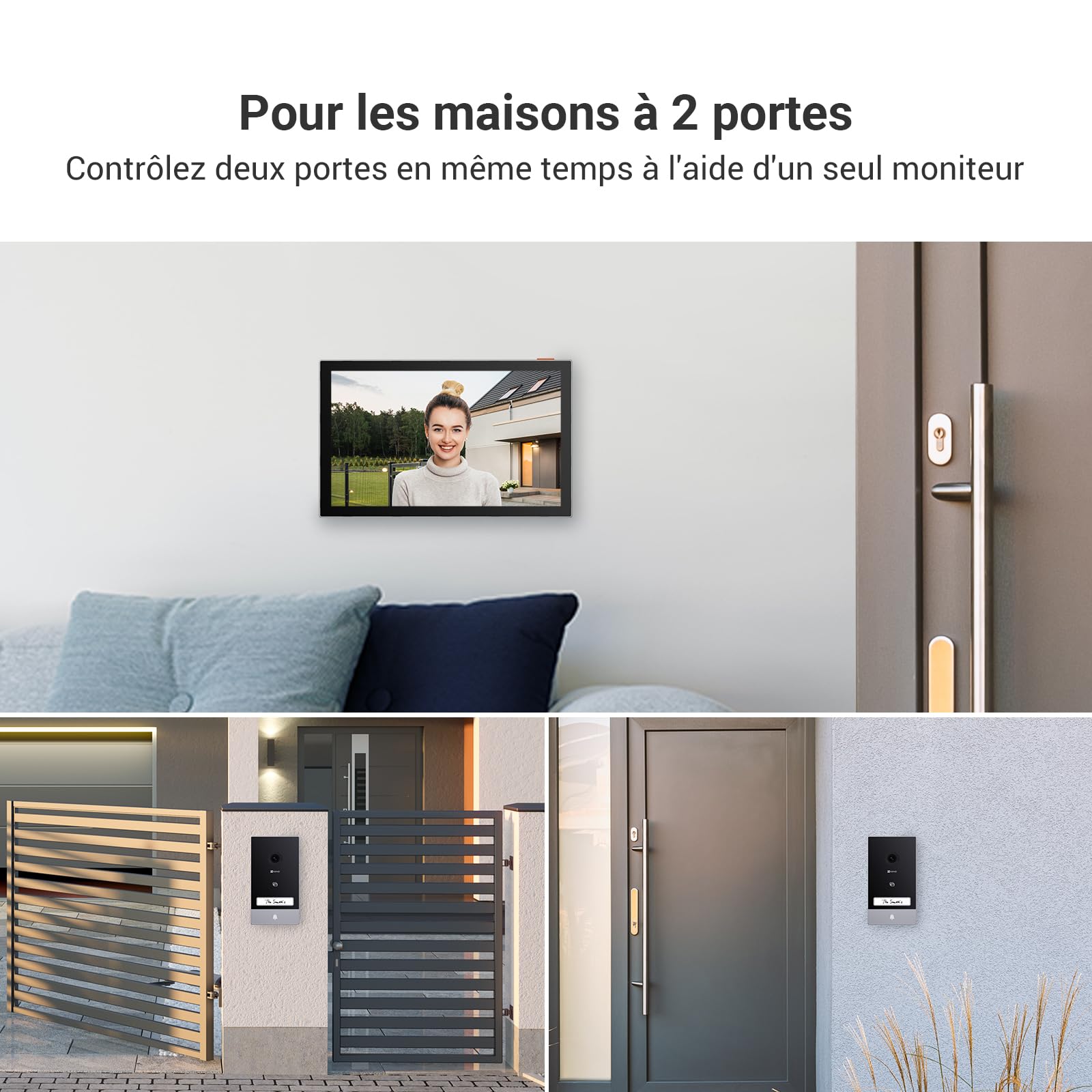 ezviz-hp7-kit-2-visiophones-connect-s-2k-cran-tactile-7-avec-ouvre-porte image 2