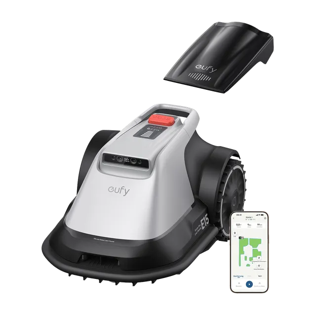 eufy-e15-robot-tondeuse-sans-fil-truevision-mapping-auto image 1