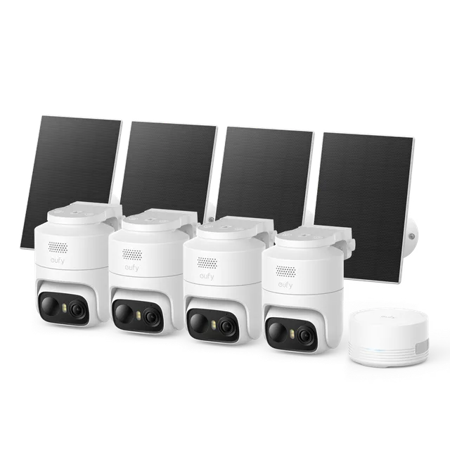 eufycam-c37-kit-4-cam-ras-avec-panneaux-solaires-amovibles image 1