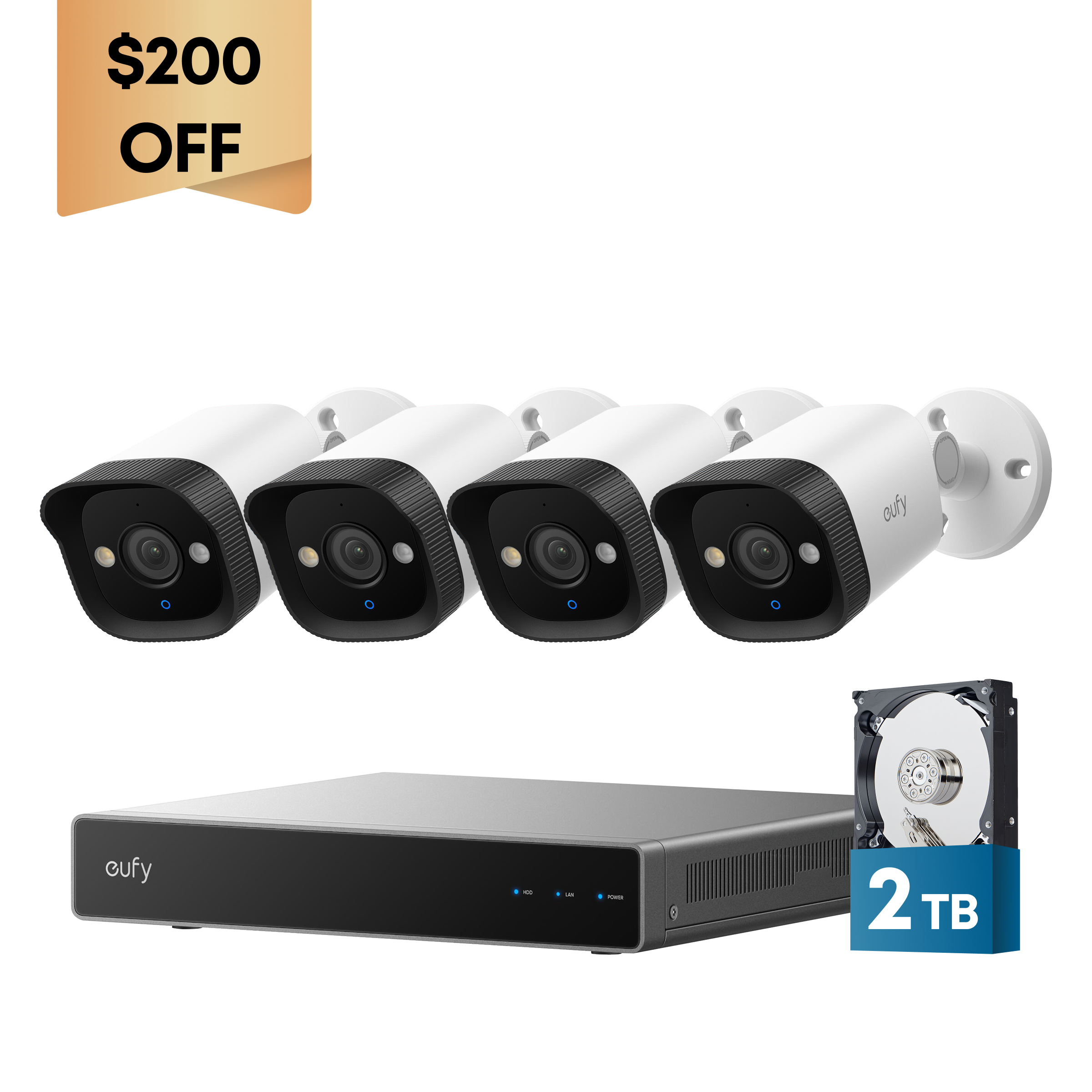 eufy-poe-nvr-security-system-e40-kit-poe-4k-vision-couleur-nuit image 1