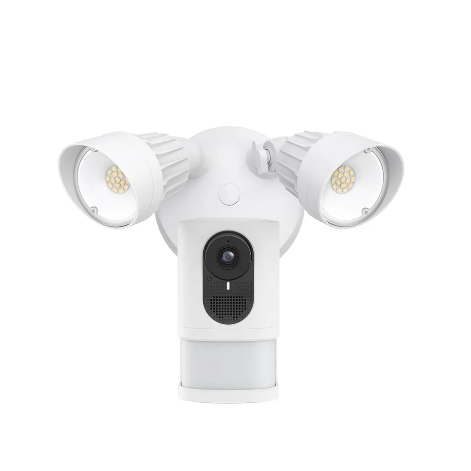 eufy-security-floodlight-cam-e-2k-blanche-cam-ra-projecteur-2000-lumens image 1