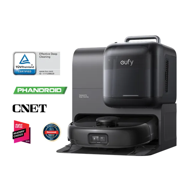 eufy-robot-vacuum-omni-e28-aspirateur-robot-20-000-pa-avec-station-omni-et-netto image 1