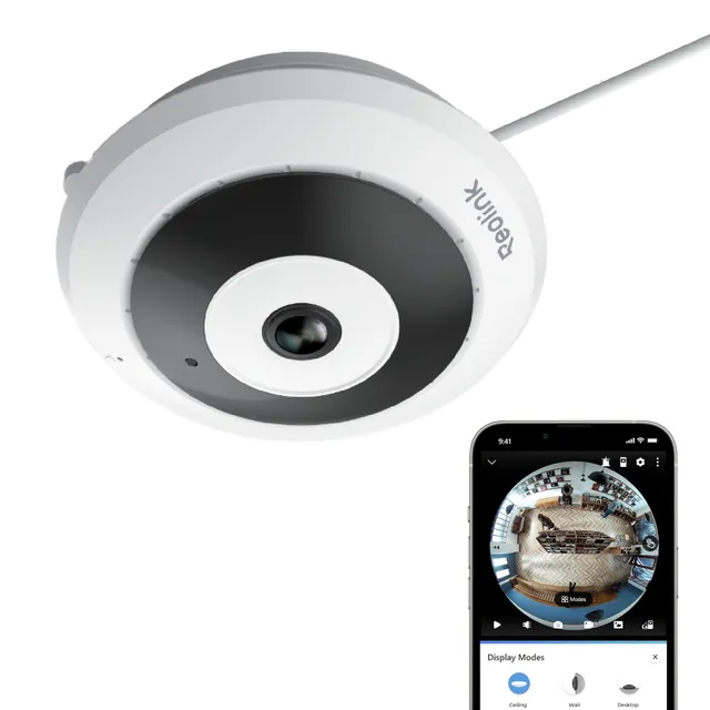 reolink-cam-ra-fisheye-6mp-2k-panorama-360-wifi-int-rieure image 1