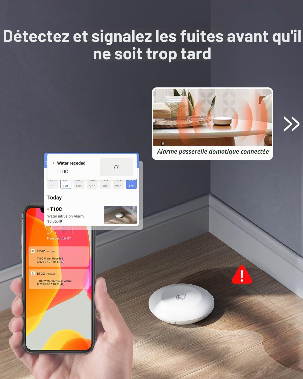ezviz-t10c-d-tecteur-de-fuite-d-eau-sans-fil-zigbee-ip67 image 3