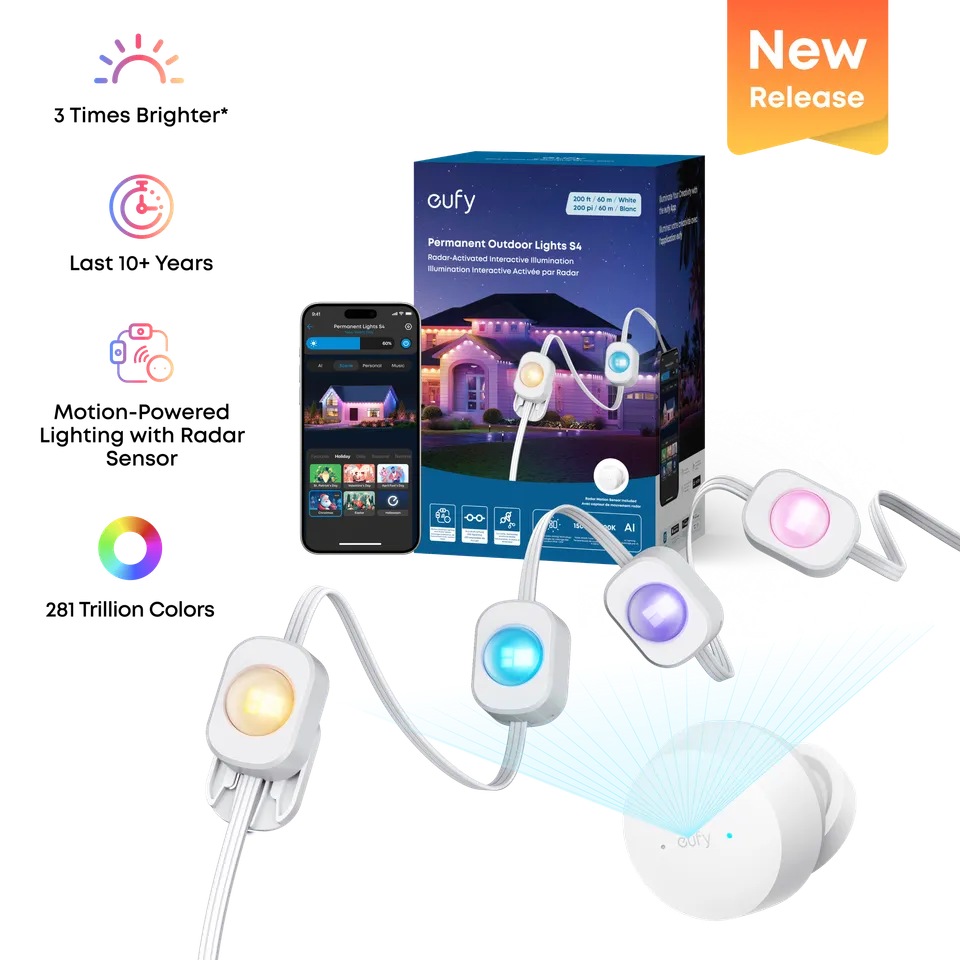 eufy-permanent-outdoor-lights-s4-guirlande-lumineuse-ext-rieure-3-en-1-60-m-avec image 1