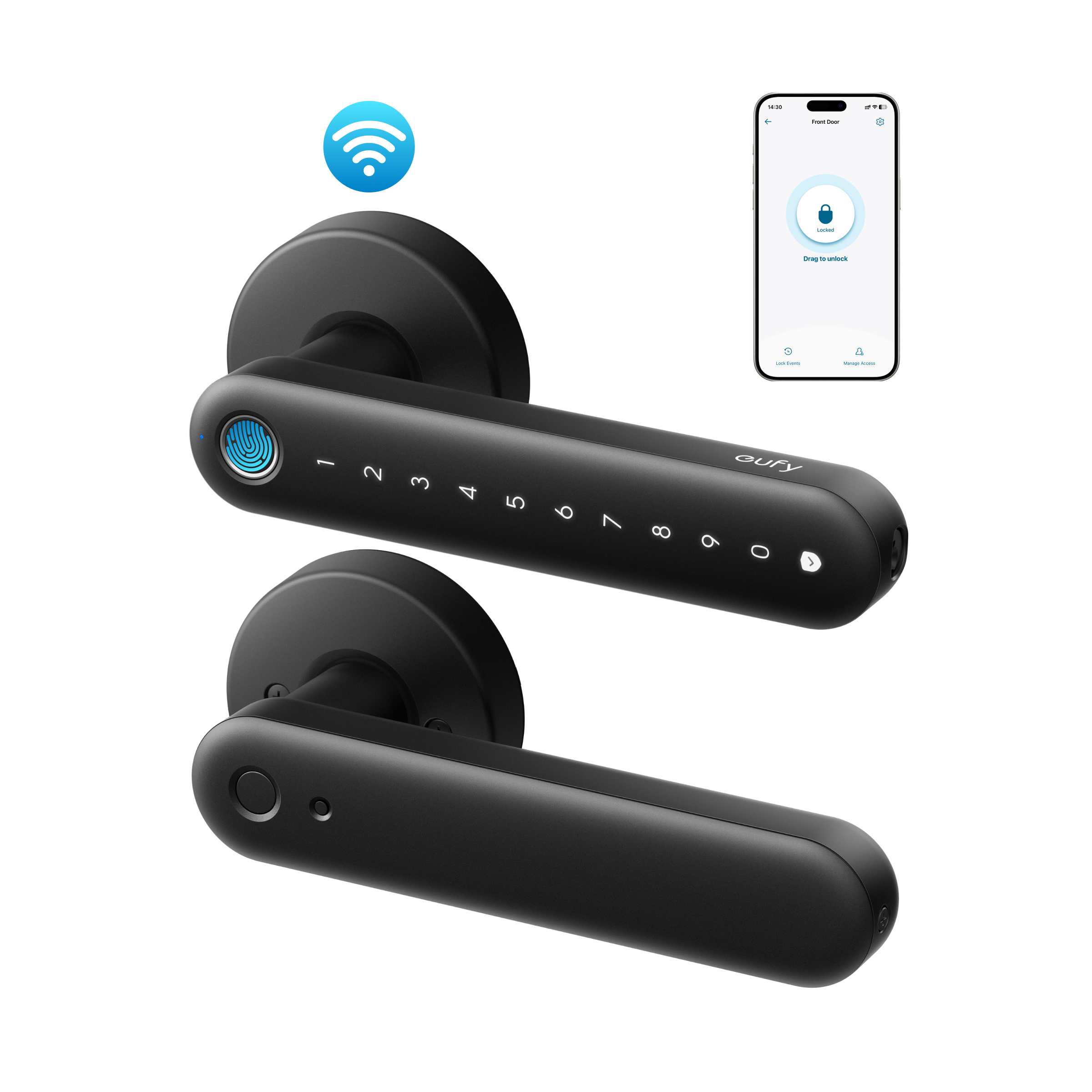 eufy-smart-lock-c32-serrure-empreinte-avec-poign-e image 2