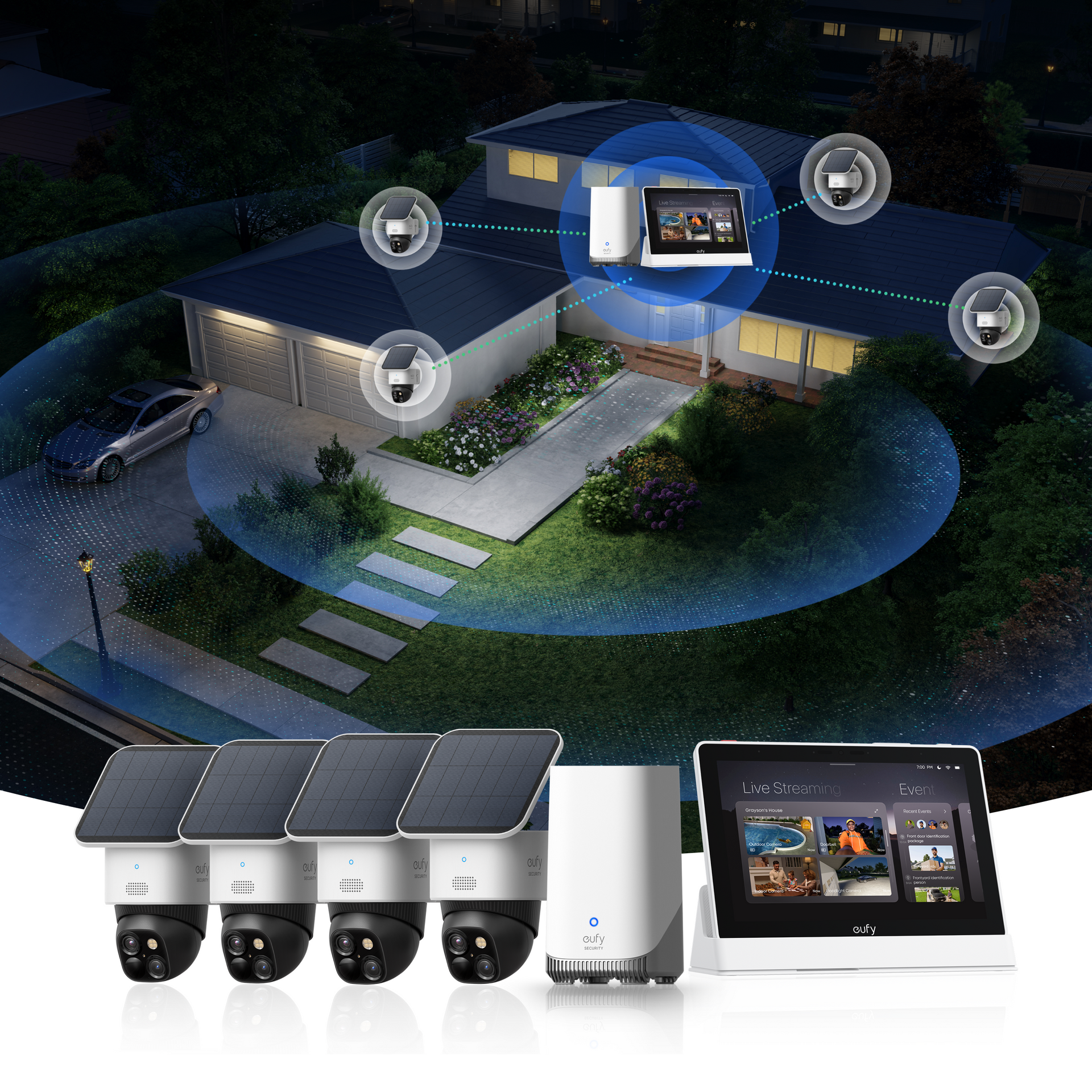 eufy-localsecure-system-premium-avec-video-doorbell-e340-2x-solocam-s340-homebas image 4