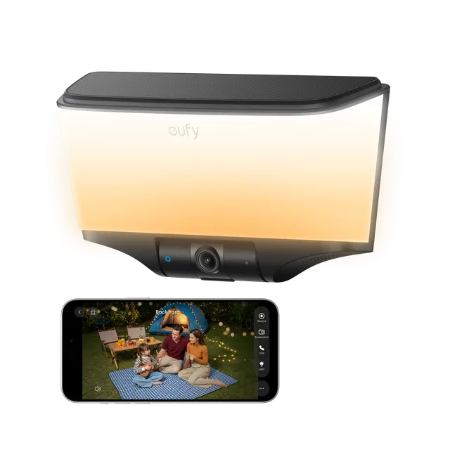 eufy-s4-4k-solar-wall-light-cam-ra-surveillance-ext-rieure-solaire image 1