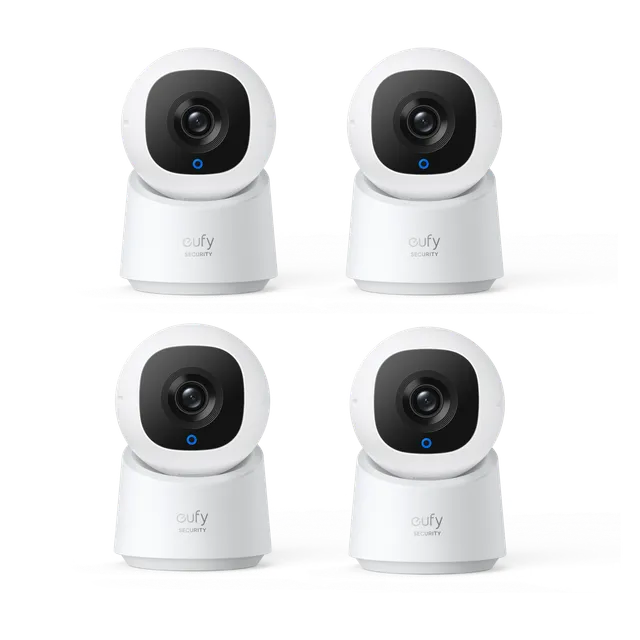 eufy-kit-de-4-cam-ras-int-rieures-c210-1080p-hd image 1