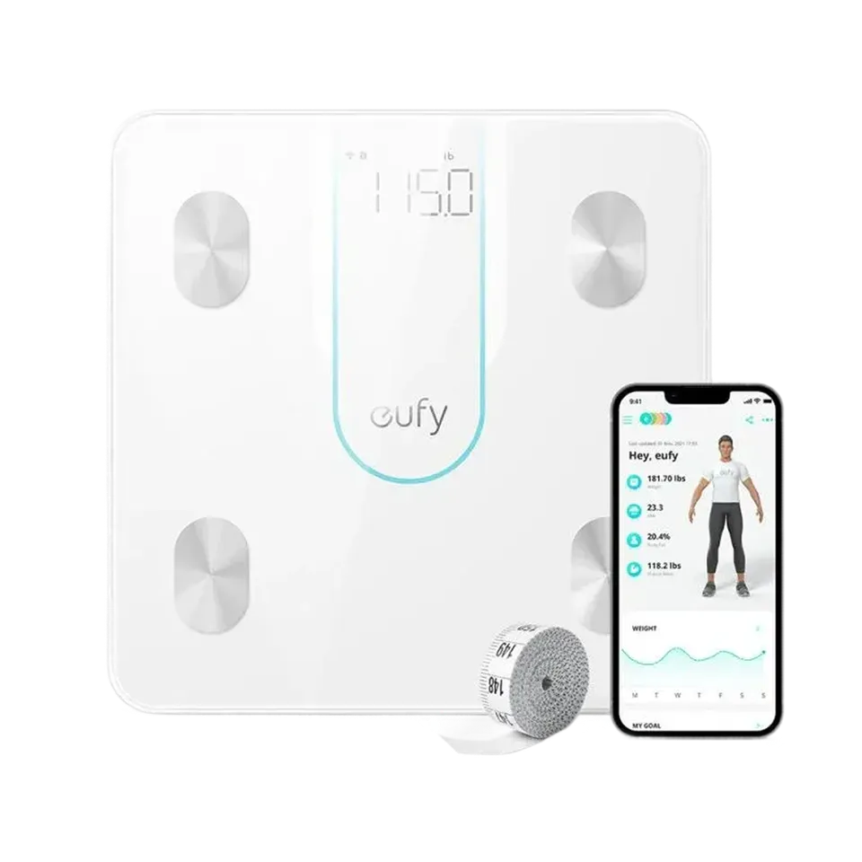 eufy-smart-scale-p2-balance-connect-e-wifi-bluetooth-15-mesures-blanc image 1