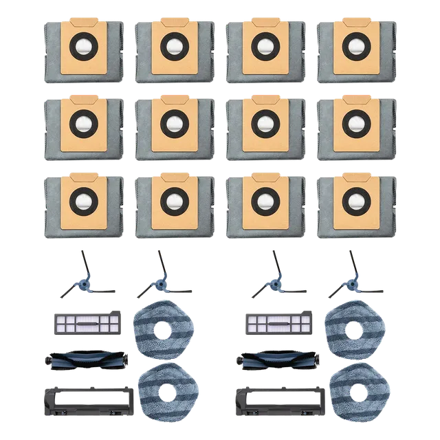 eufy-kit-12-sacs-poussi-re-2-kits-pi-ces-pour-x10-pro-omni-x8-pro image 1
