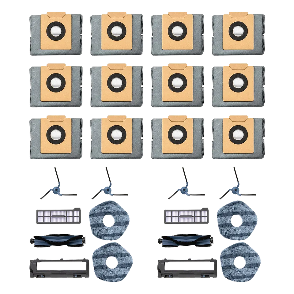 eufy-kit-12-sacs-poussi-re-2-kits-pi-ces-pour-x10-pro-omni-x8-pro image 1