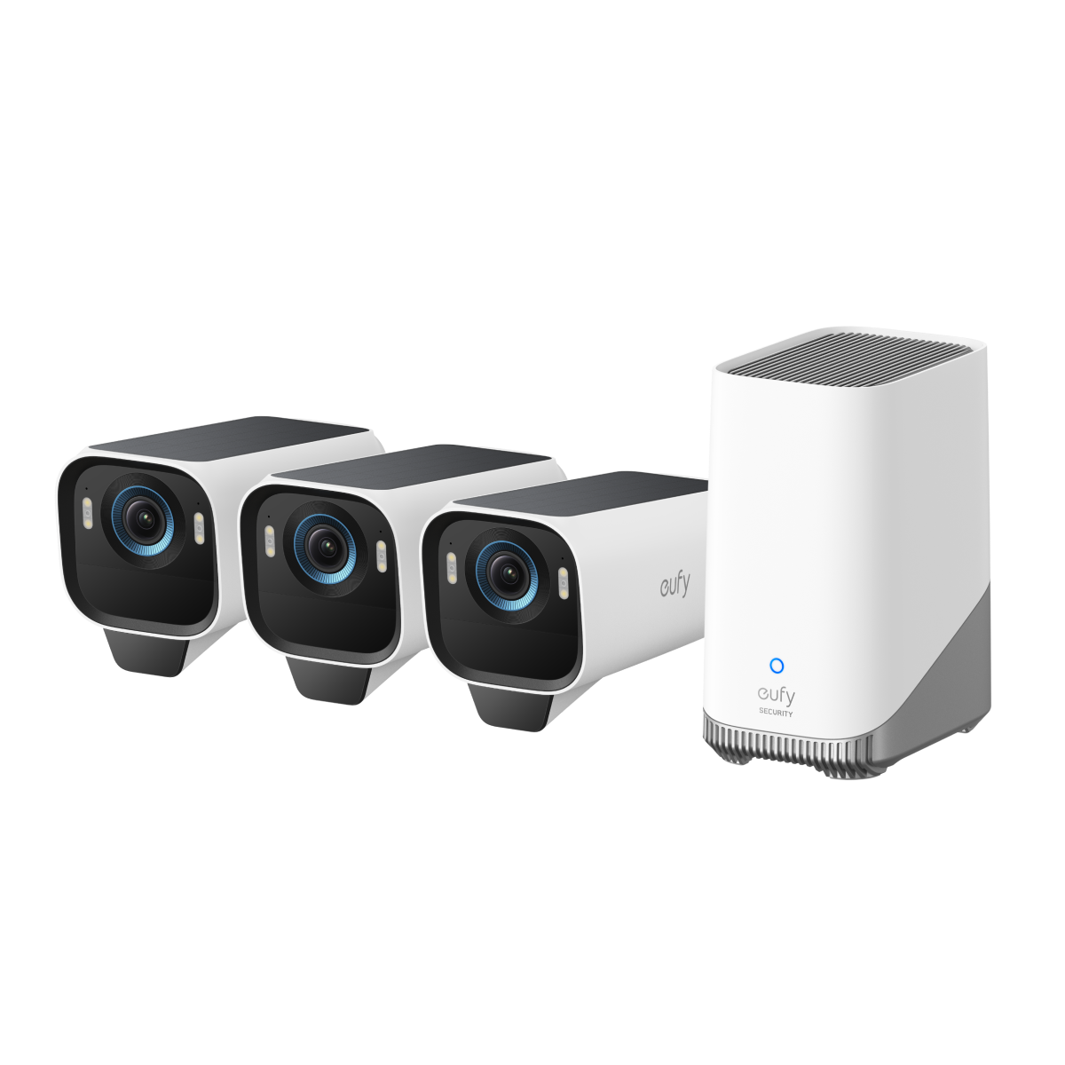 eufy-eufycam-s3-pro-kit-3-cam-ras-4k-maxcolor-vision-solaire image 2