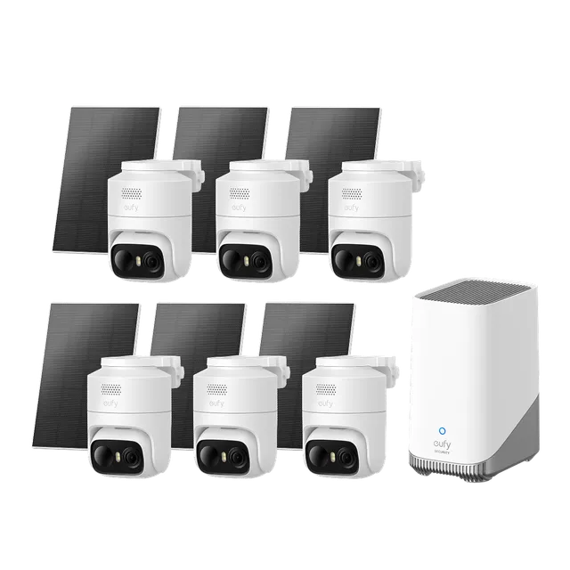eufy-eufycam-c37-kit-6-cam-ras-avec-homebase-3-cam-ra-de-surveillance-360-avec-s image 1
