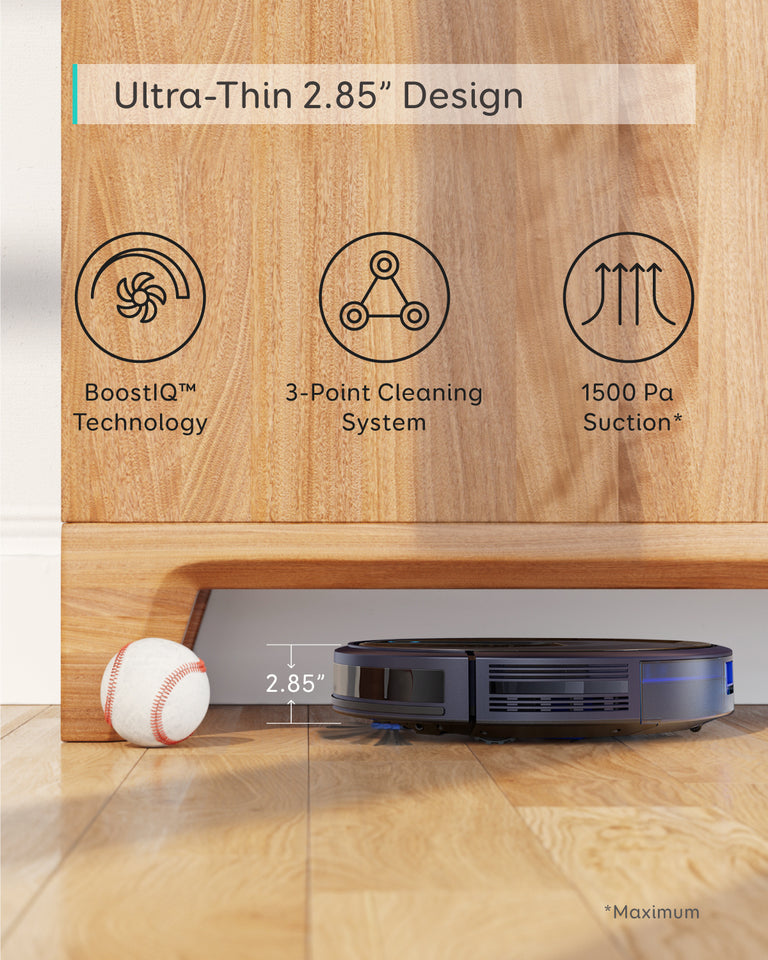 eufy-robovac-25c-aspirateur-robot-wi-fi-1500pa-extra-fin image 5