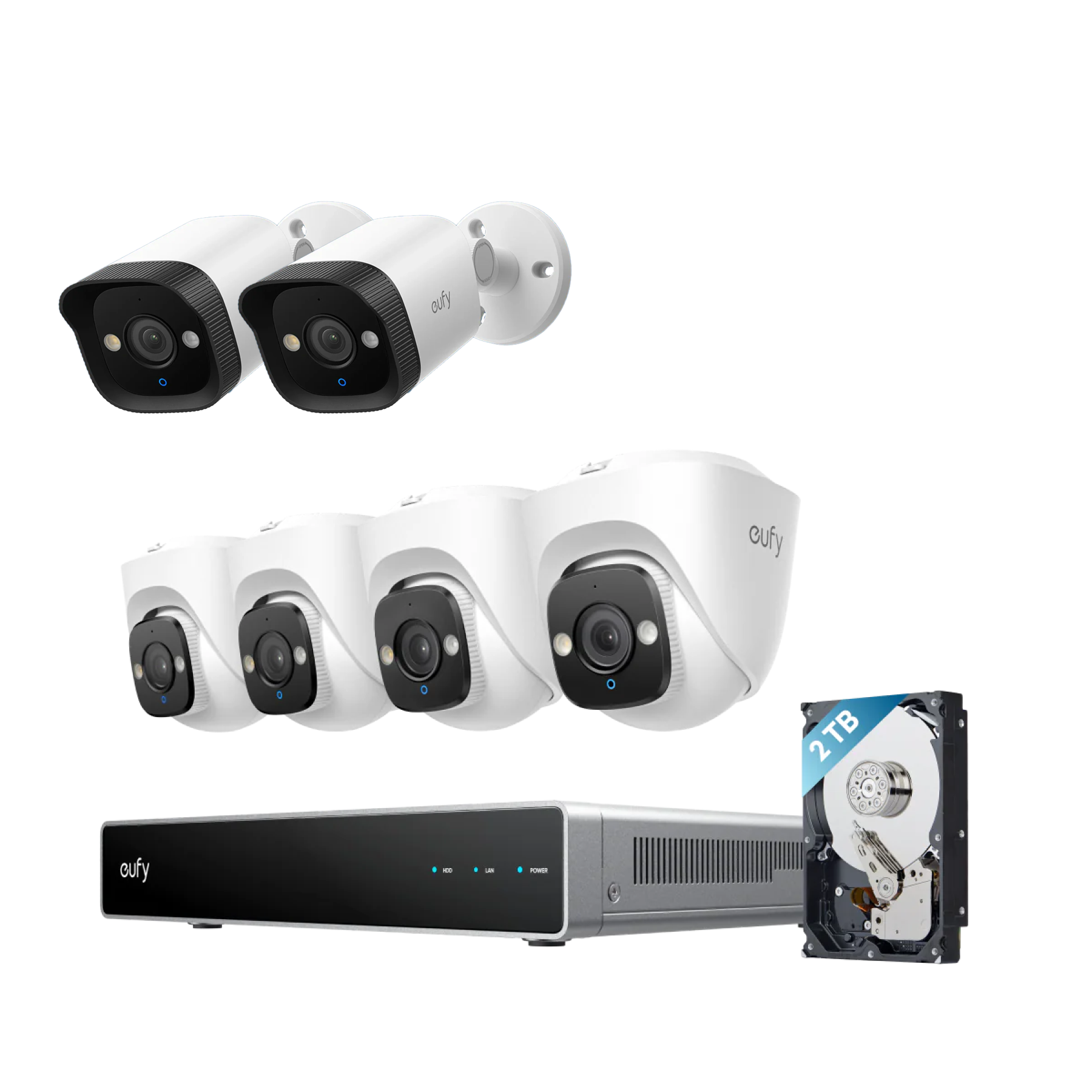 eufy-syst-me-nvr-poe-e41-2-cam-ras-bullet-e40-4k-122-starlight image 1