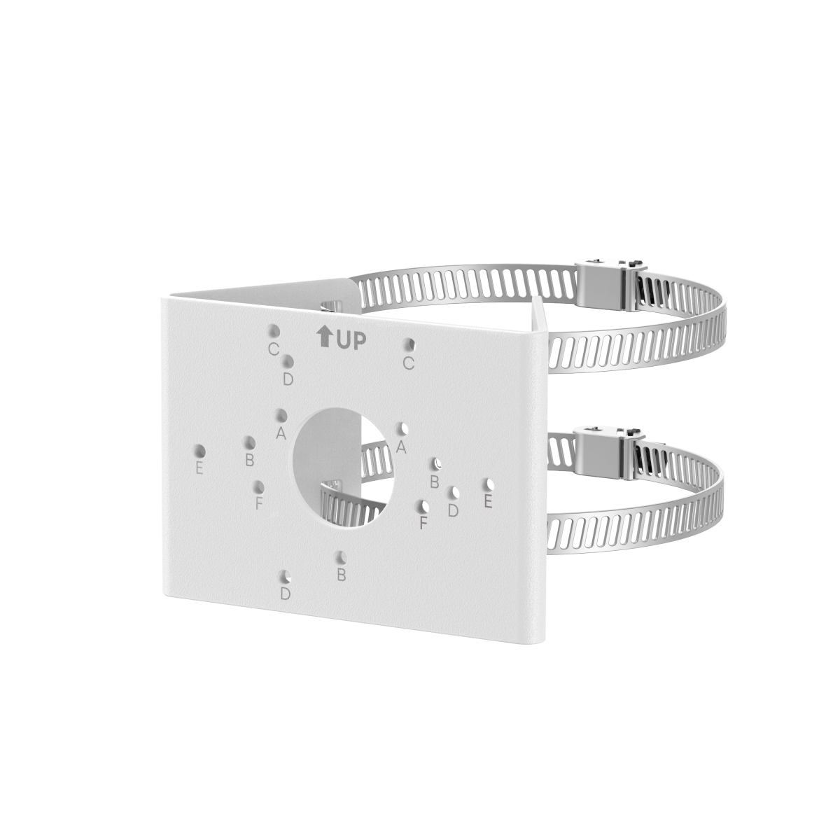 eufy-support-poteau-pole-mount-bracket-t870c-fixation-m-tal-universelle image 1
