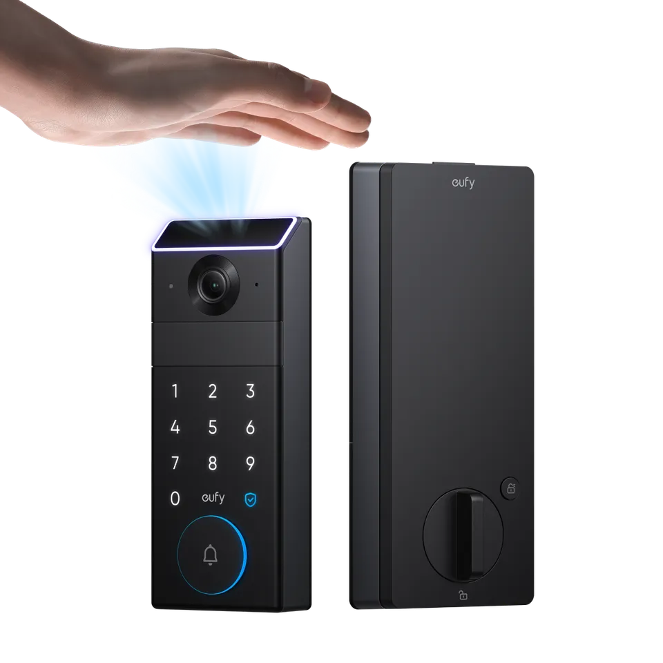eufy-s3-video-smart-lock-serrure-connect-e-vid-o-wi-fi-veine-palmaire image 1