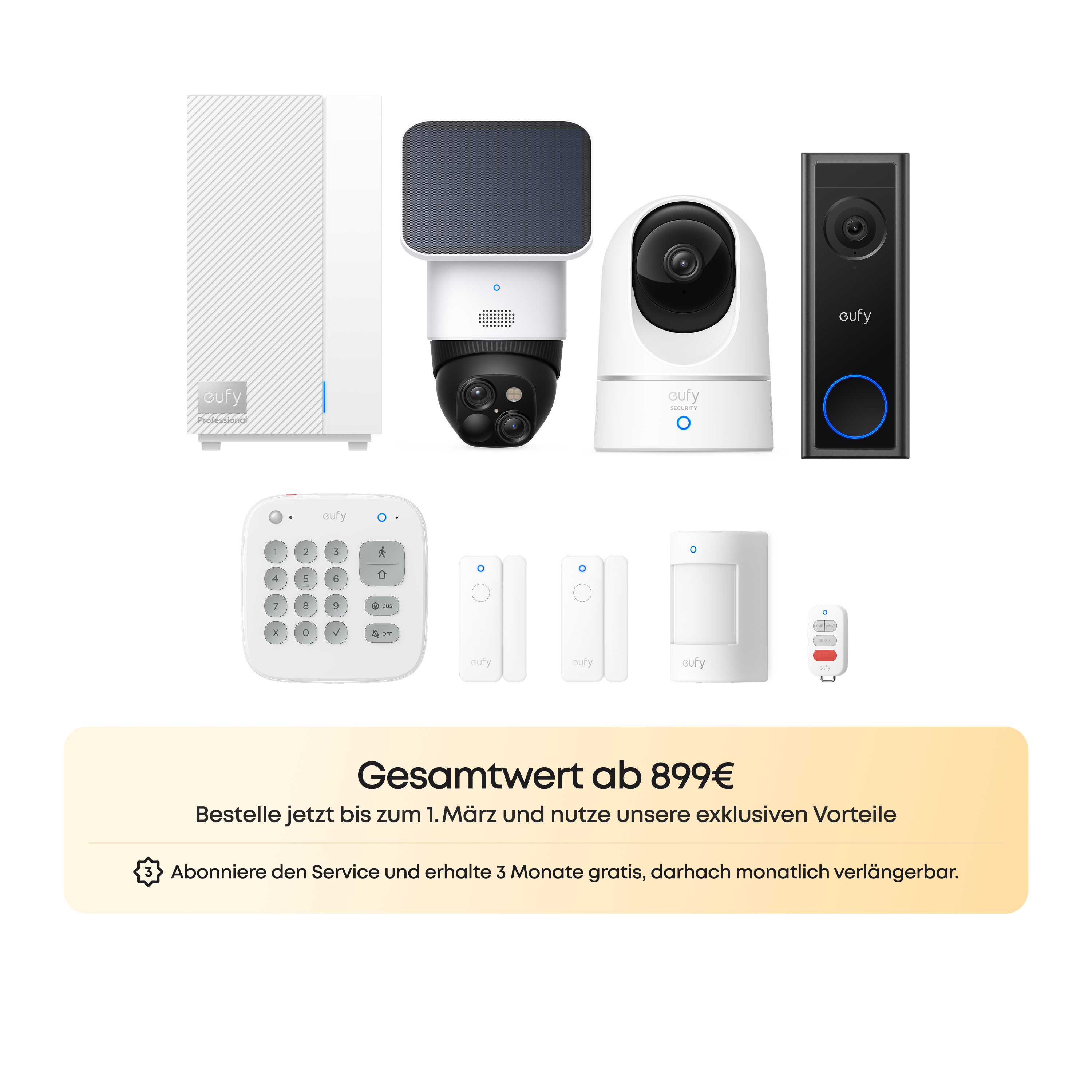eufy-komplett-kit-de-s-curit-complet-sonnette-vid-o-cam-ras-360-capteurs-et-clav image 1