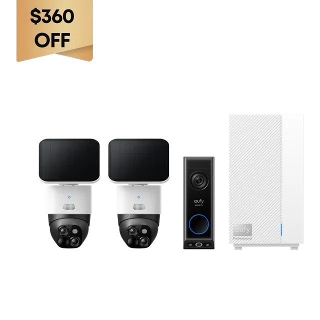 eufy-pack-s-curit-porte-d-entr-e-2-solocam-s340-video-doorbell-e340-homebase-pro image 1