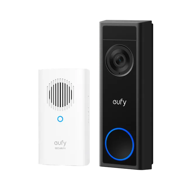 eufy-video-doorbell-c31-avec-carillon-sonnette-vid-o-2k-fhd-avec-vision-4-3-et-a image 1
