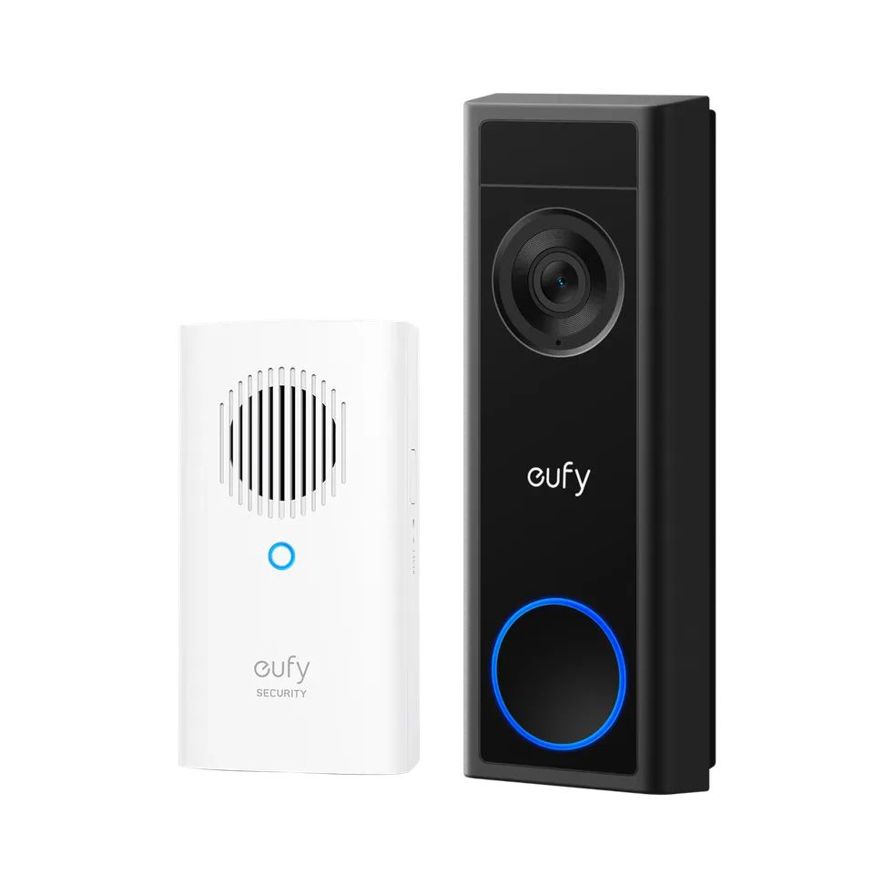 eufy-video-doorbell-c31-avec-carillon-sonnette-vid-o-2k-fhd-avec-vision-4-3-et-a image 1