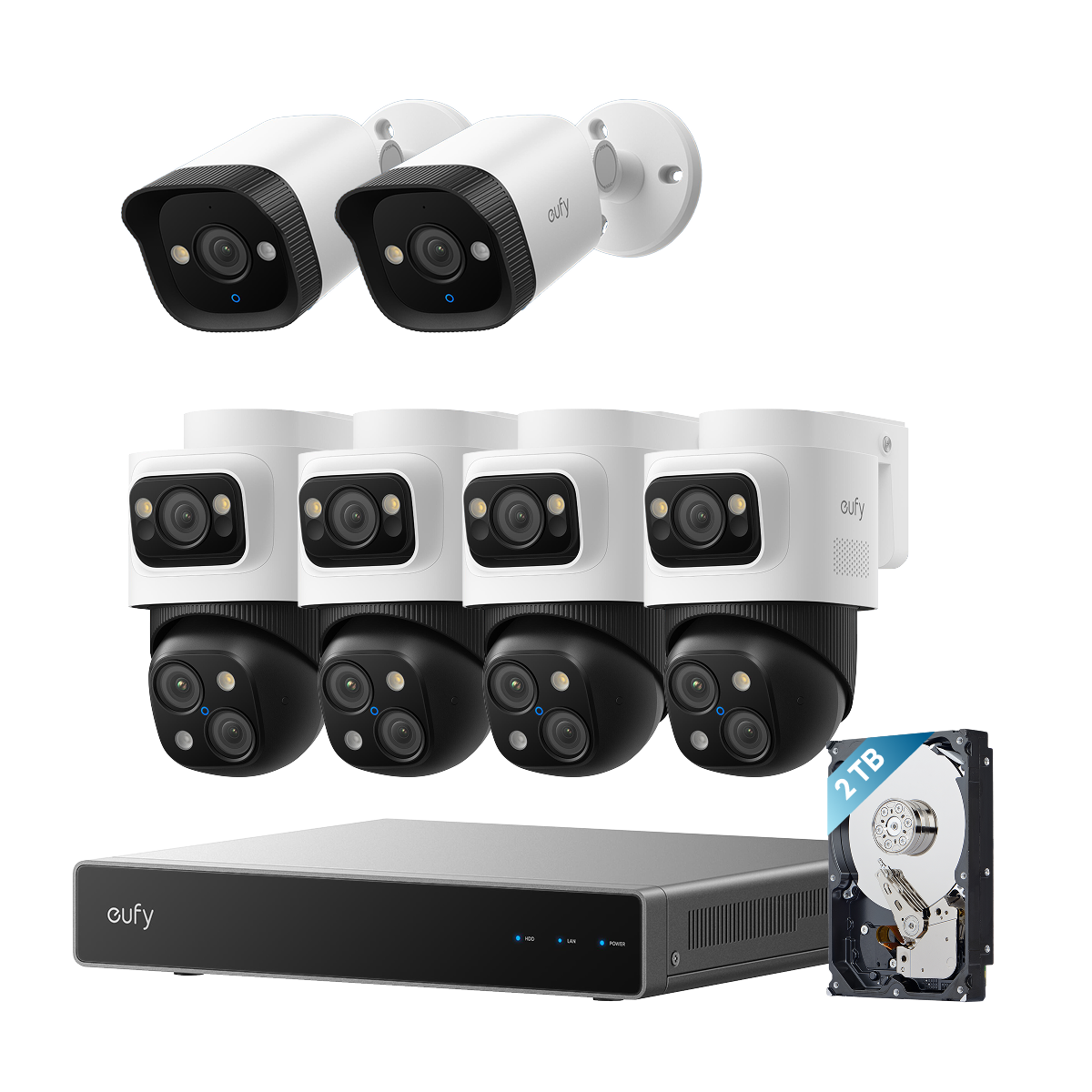 eufy-poe-nvr-security-system-s4-max-2-cam-ras-bullet-4k image 2