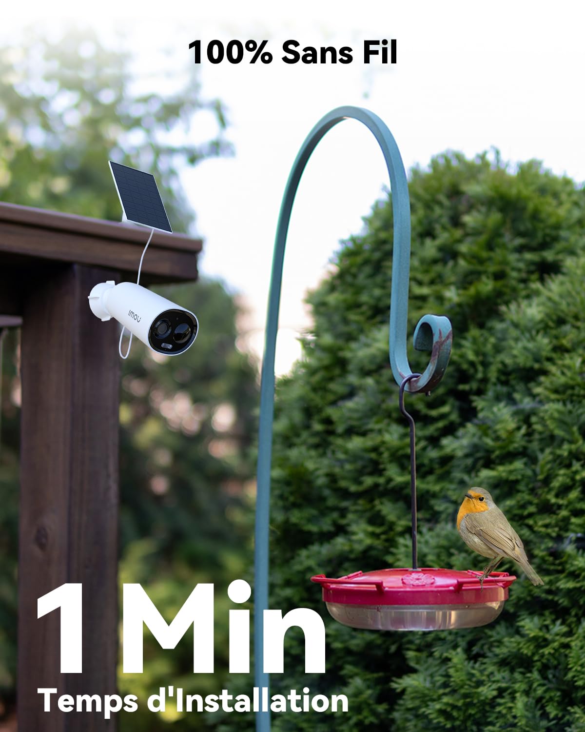 imou-cell-3c-cam-ra-surveillance-ext-rieure-sans-fil-solaire-3k-5mp-s-rie-cell-3 image 2