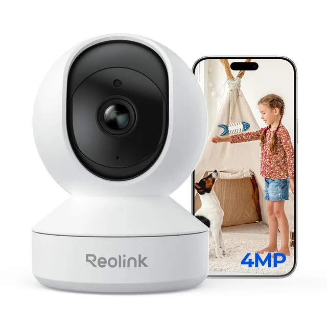 reolink-e1-cam-ra-surveillance-int-rieure-wifi-4mp-360-pan-tilt-audio-bidirectio image 1