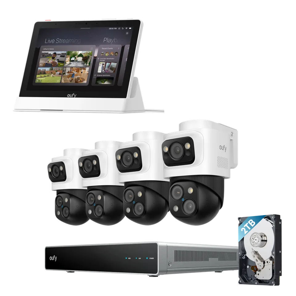 eufy-smart-display-e10-syst-me-nvr-poe-s4-max-16mp-triple-objectif image 1