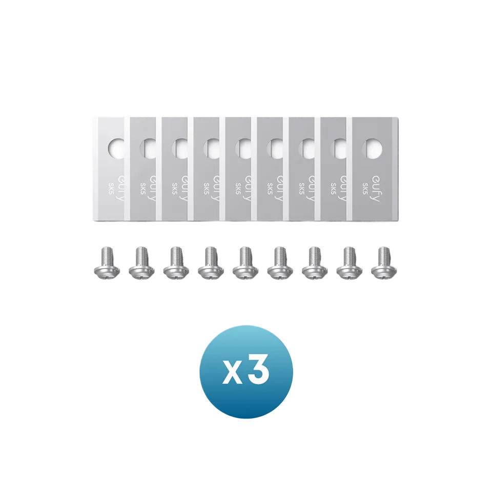 eufy-kit-lames-de-rechange-e15-e18-27-lames-27-vis-tondeuse-robot image 1