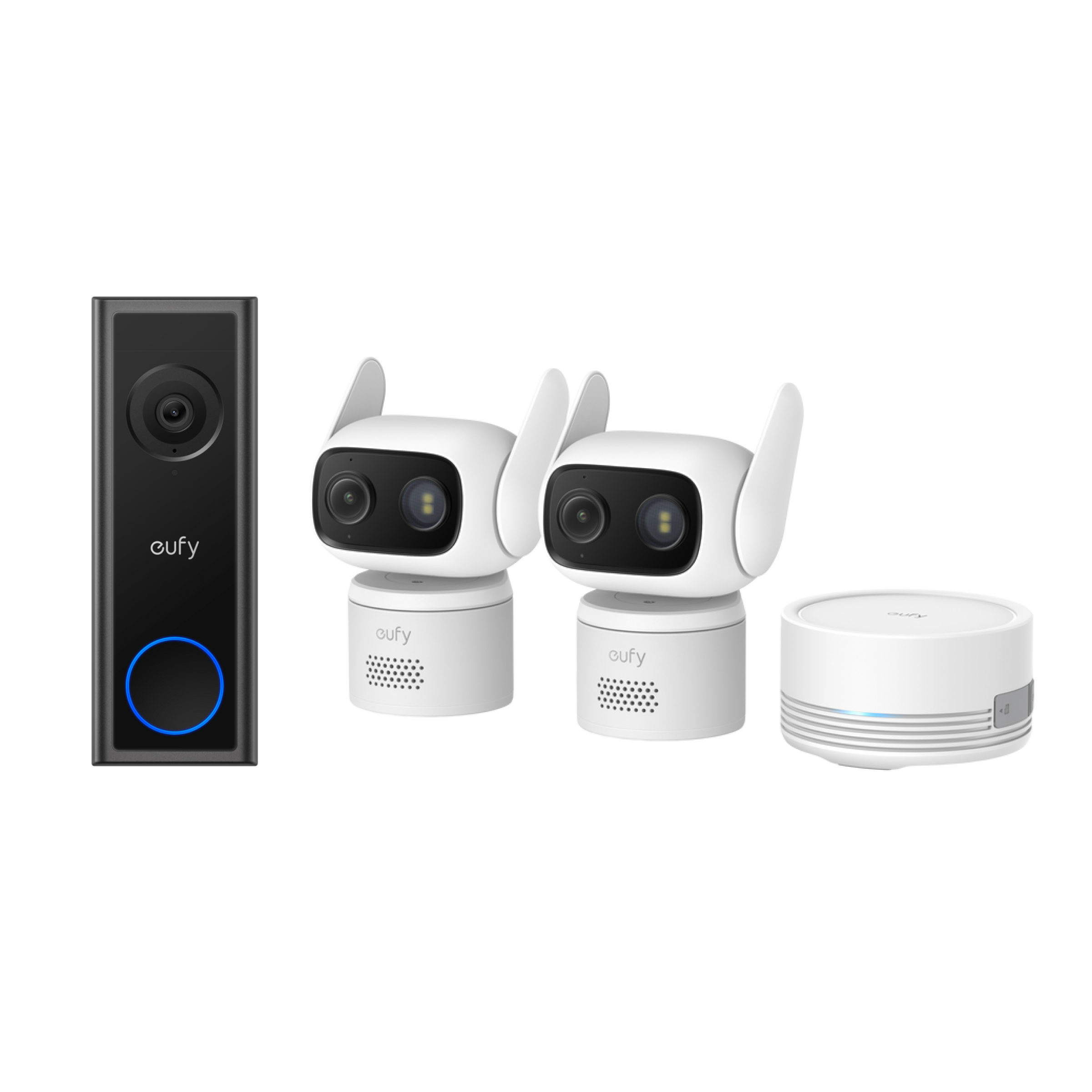 eufy-video-doorbell-c30-cam-c31-pan-tilt-x2-avec-homebase-mini image 1