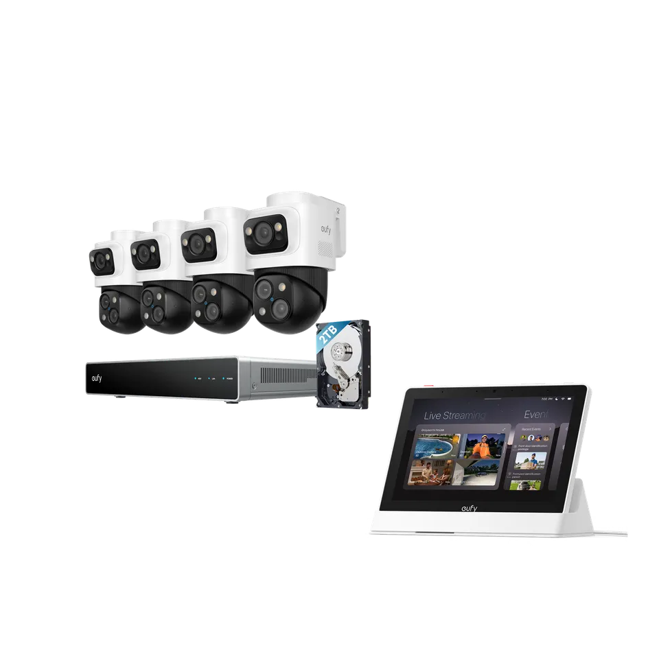 eufy-smart-display-e10-syst-me-nvr-poe-s4-max-kit-vid-osurveillance image 1