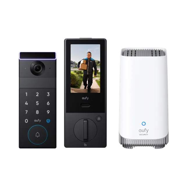 eufy-familock-s3-max-serrure-connect-e-veine-palmaire-homebase-s380 image 1