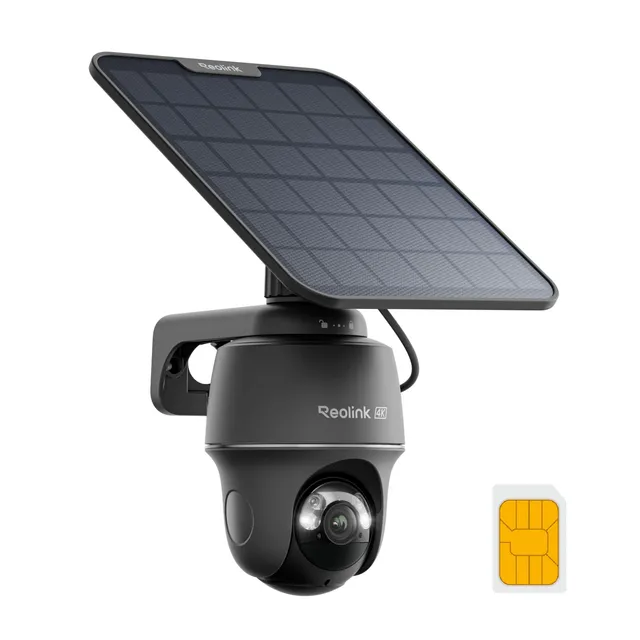 reolink-go-pt-ultra-gris-cam-ra-ext-rieur-sans-fil-4g-4k-8mp-360-solaire-suivi-a image 1