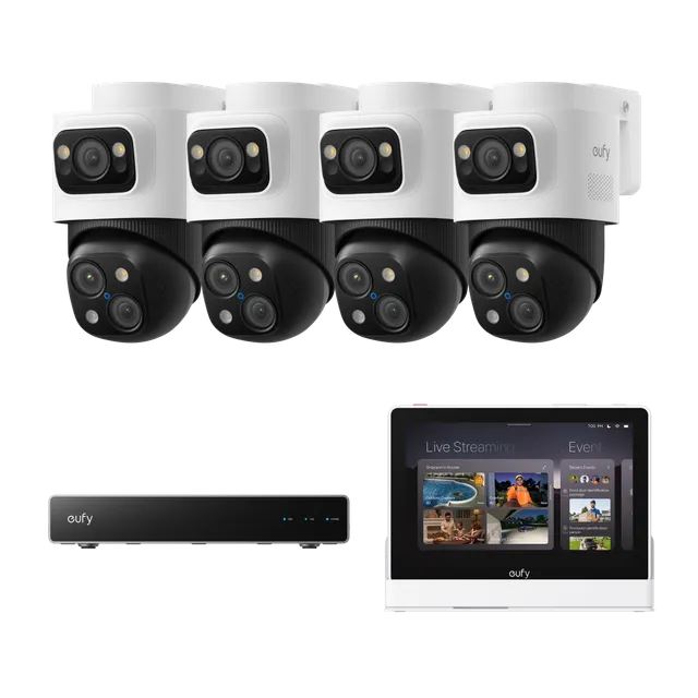 eufy-home-poe-professional-ecosystem-starter-kit-4-cam-ras-s4-nvr-s4-cran-e10 image 1