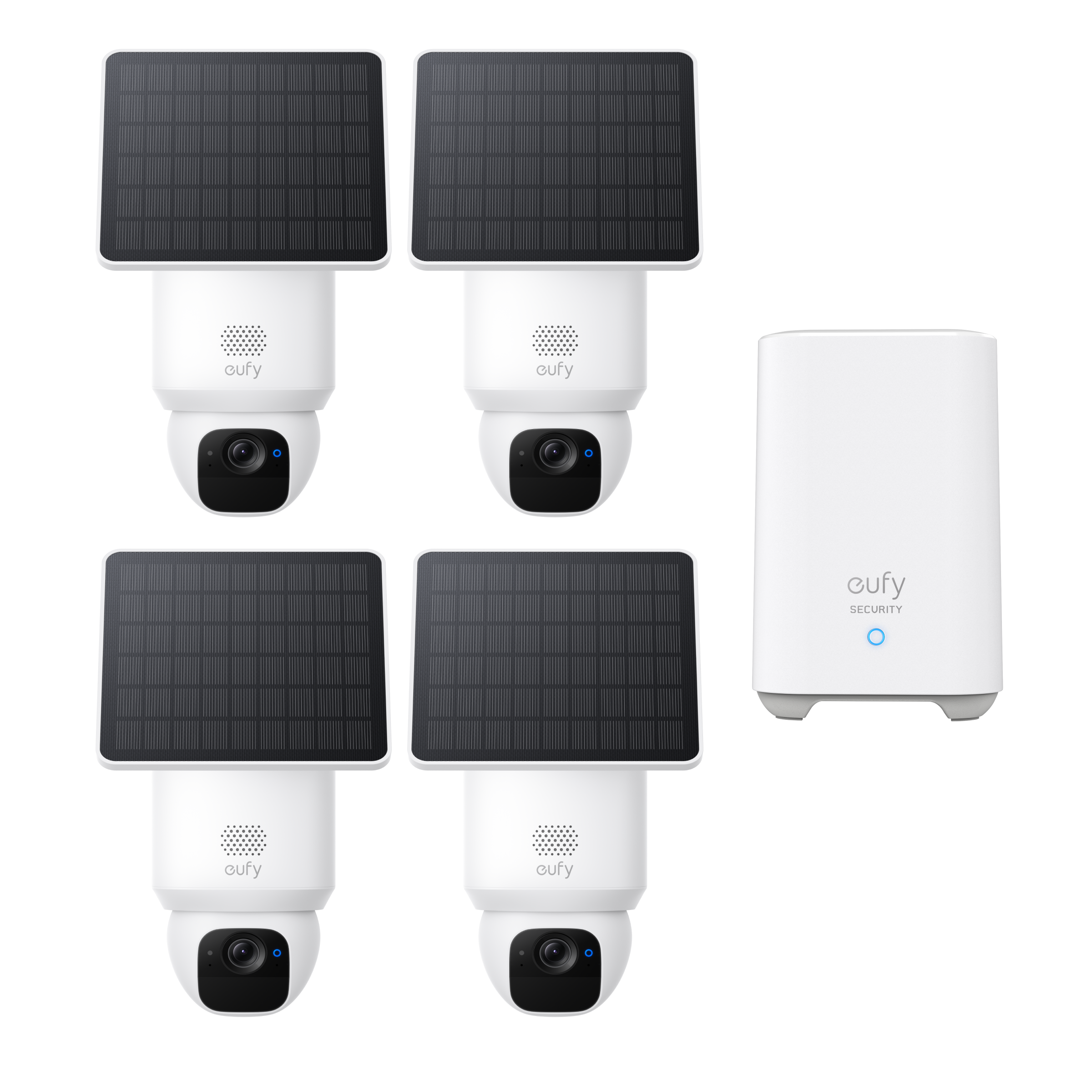eufy-solocam-e30-pack-4-cam-ras-homebase-2-cam-ra-solaire-360-avec-suivi image 1