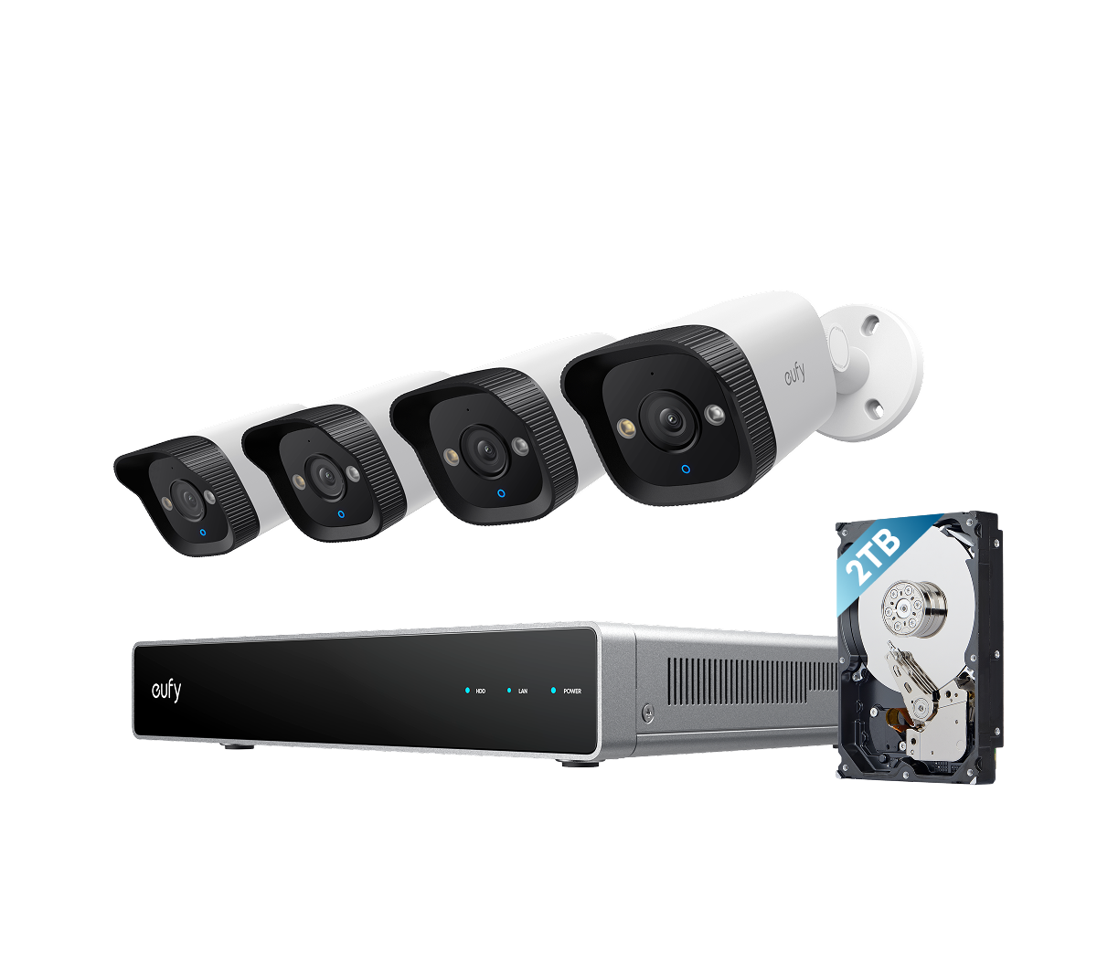 eufy-e40-kit-6-cam-ras-de-vid-osurveillance-nvr-poe-4k-uhd-champ-de-vision-122 image 2