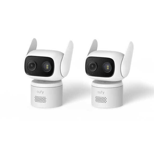 eufy-eufycam-c31-solo-cam-ra-int-rieure-filaire-360-blanc-cass-pack-de-2 image 1