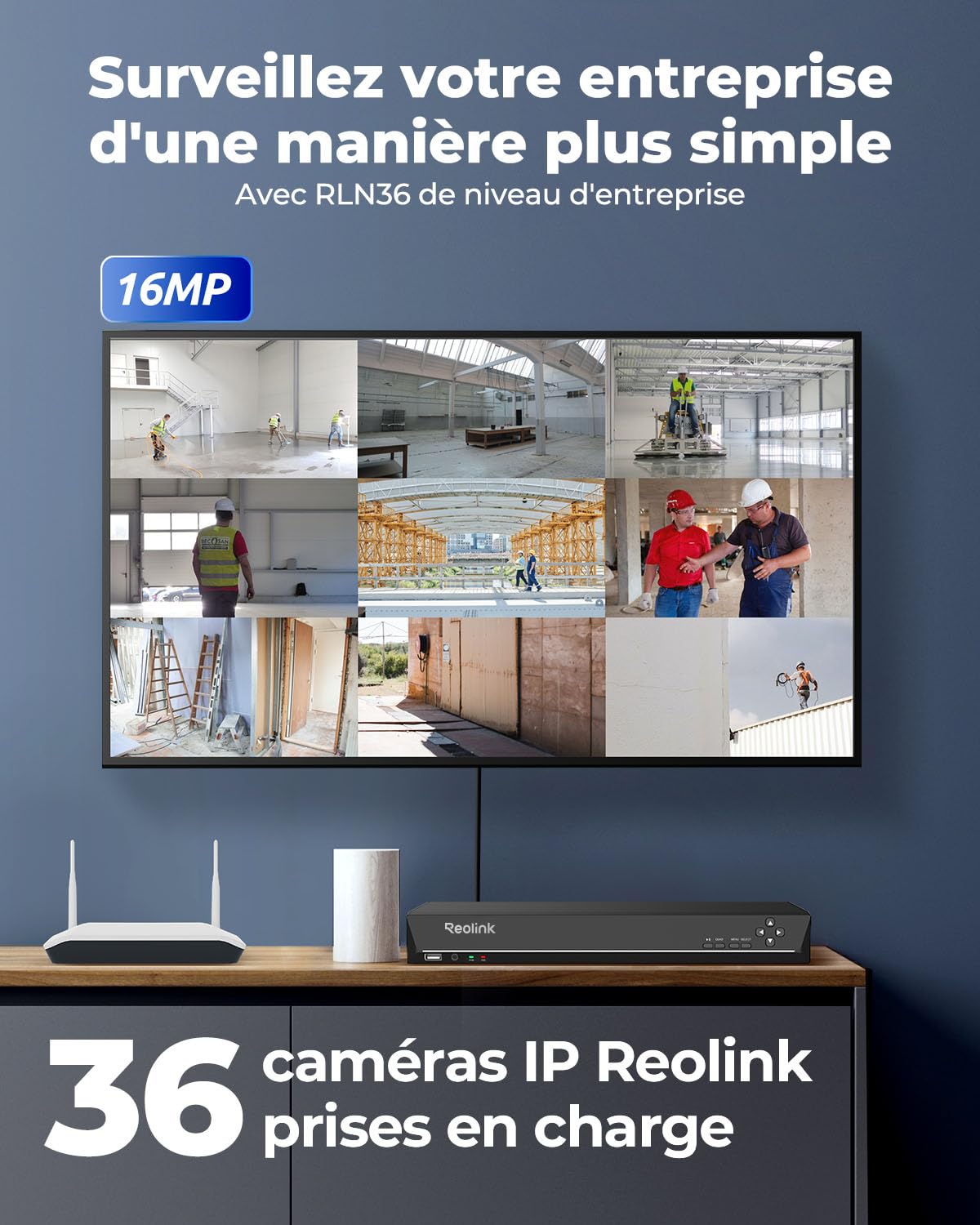 reolink-rln36-nvr-36-canaux-4k-pour-cam-ras-ip-poe-et-wifi-sans-hdd image 2