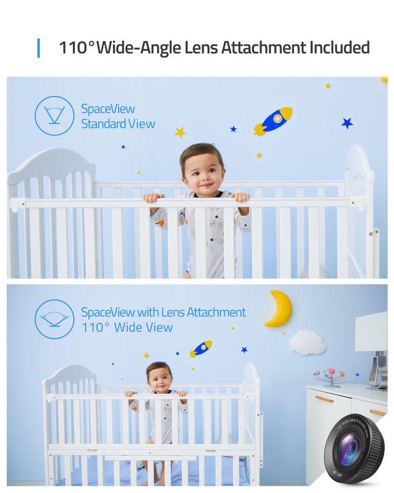 eufy-baby-cam-ra-d-add-on-pour-baby-monitor-spaceview-720p-hd image 5