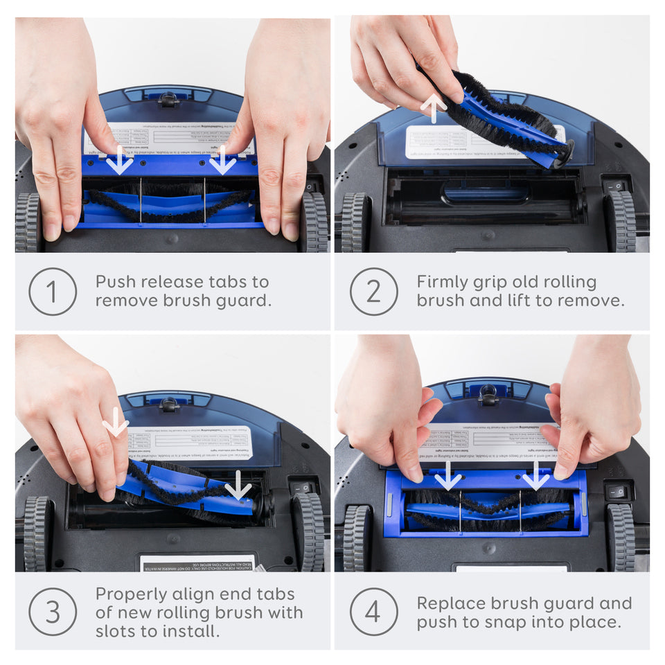 eufy-brosse-principale-de-rechange-robovac-compatible-11s-15c-30c-g30 image 2