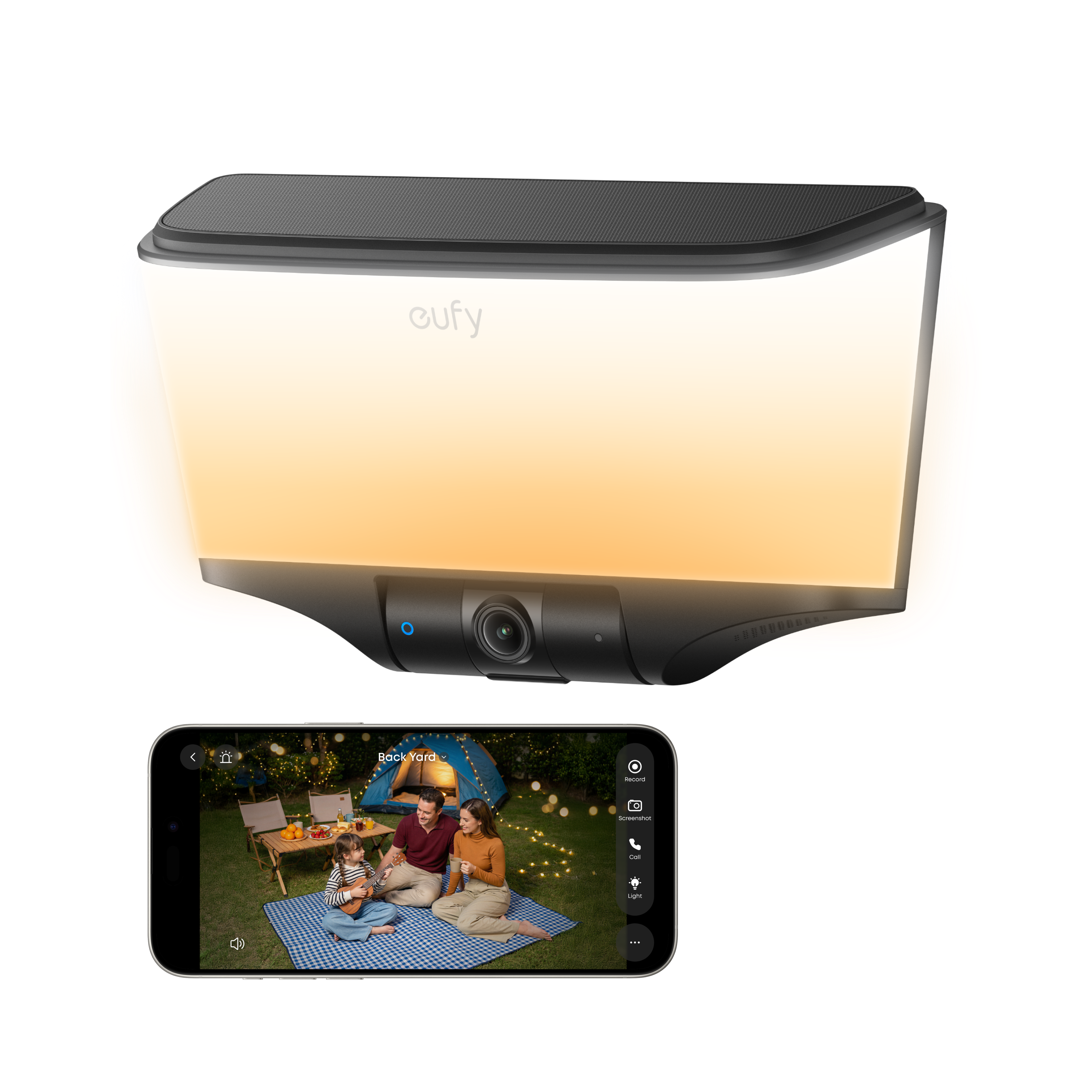 eufy-s4-4k-solar-wall-light-cam-ra-surveillance-ext-rieure-solaire image 1