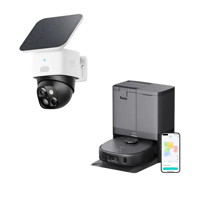 eufy-solocam-s340-x10-pro-omni-aspirateur-robot-8000-pa-pack-s-curit-et-nettoyag image 1