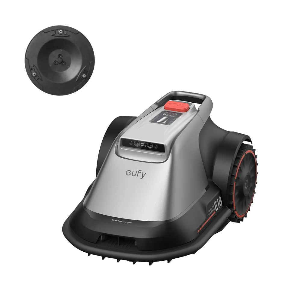eufy-robot-tondeuse-e18-disque-de-lame-tonte-sans-fil-vision-fsd image 1