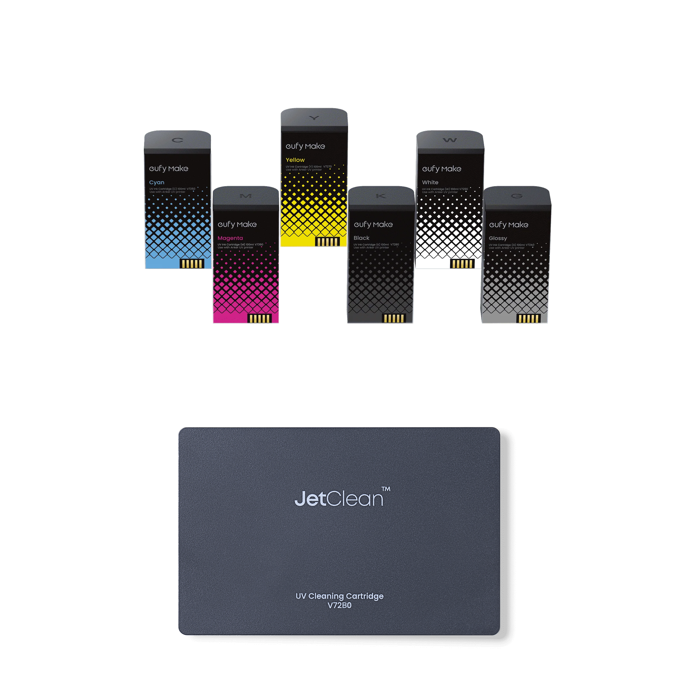 eufy-kit-encres-uv-100-ml-cartouche-de-nettoyage-380-ml image 1