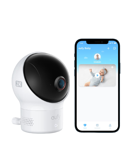 eufy-baby-monitor-2k-wi-fi-cam-ra-b-b-pan-tilt-avec-d-tection-pleurs image 8