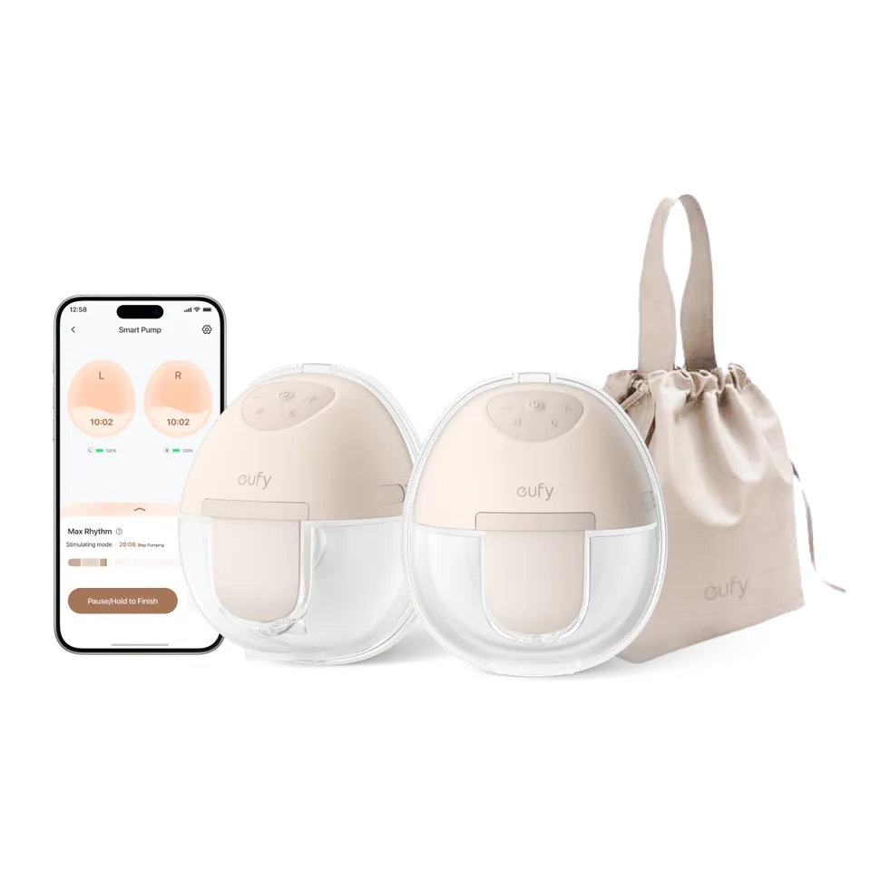 eufy-wearable-breast-pump-e10-tire-lait-mains-libres-connect image 1