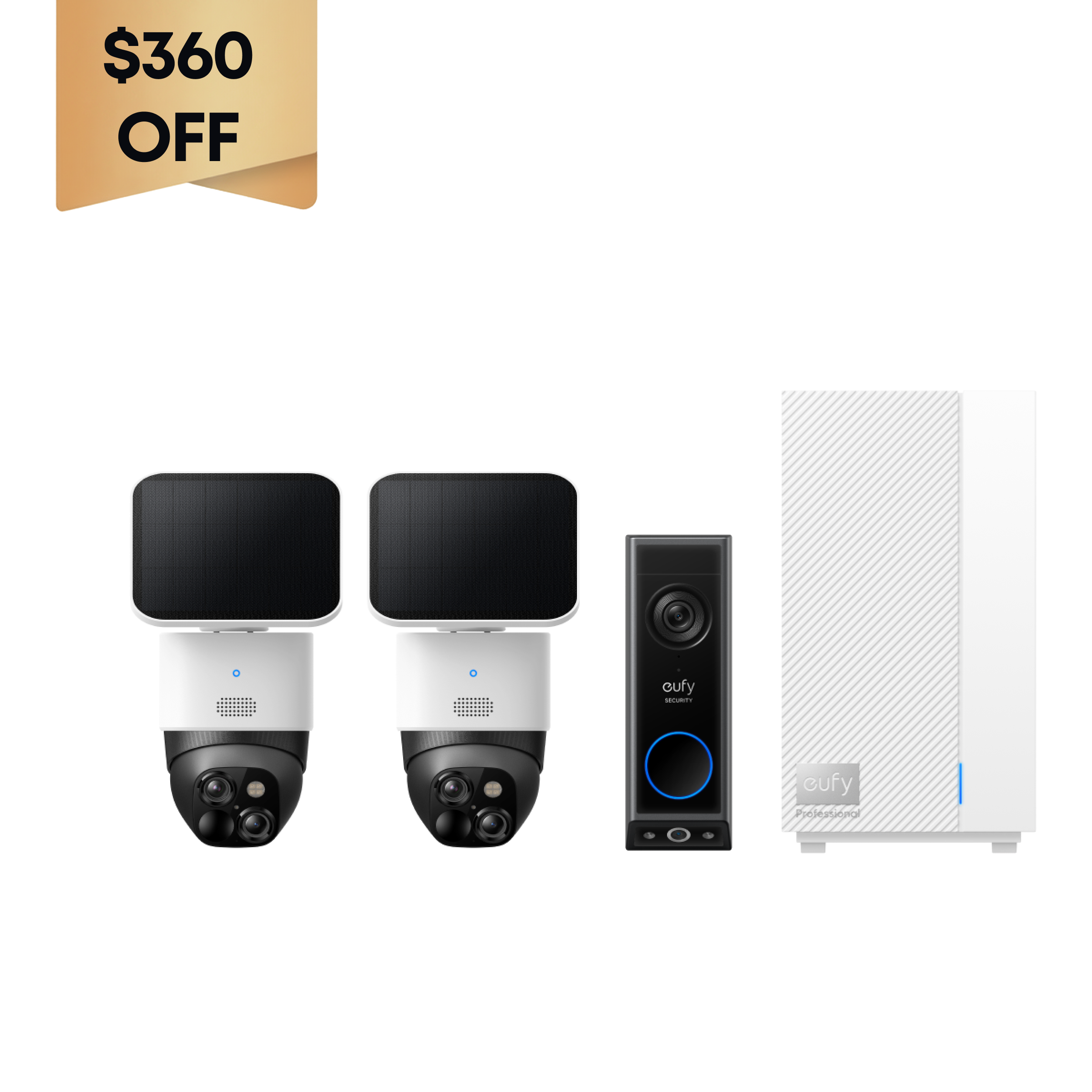 eufy-pack-s-curit-porte-d-entr-e-2-solocam-s340-video-doorbell-e340-homebase-pro image 1