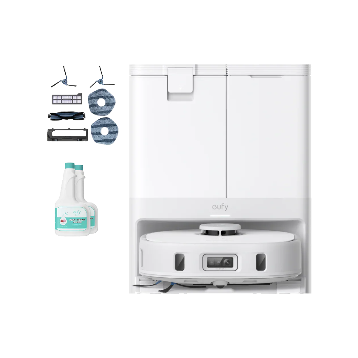 eufy-x10-pro-omni-blanc-kit-pi-ces-solution-lavage-sols image 1